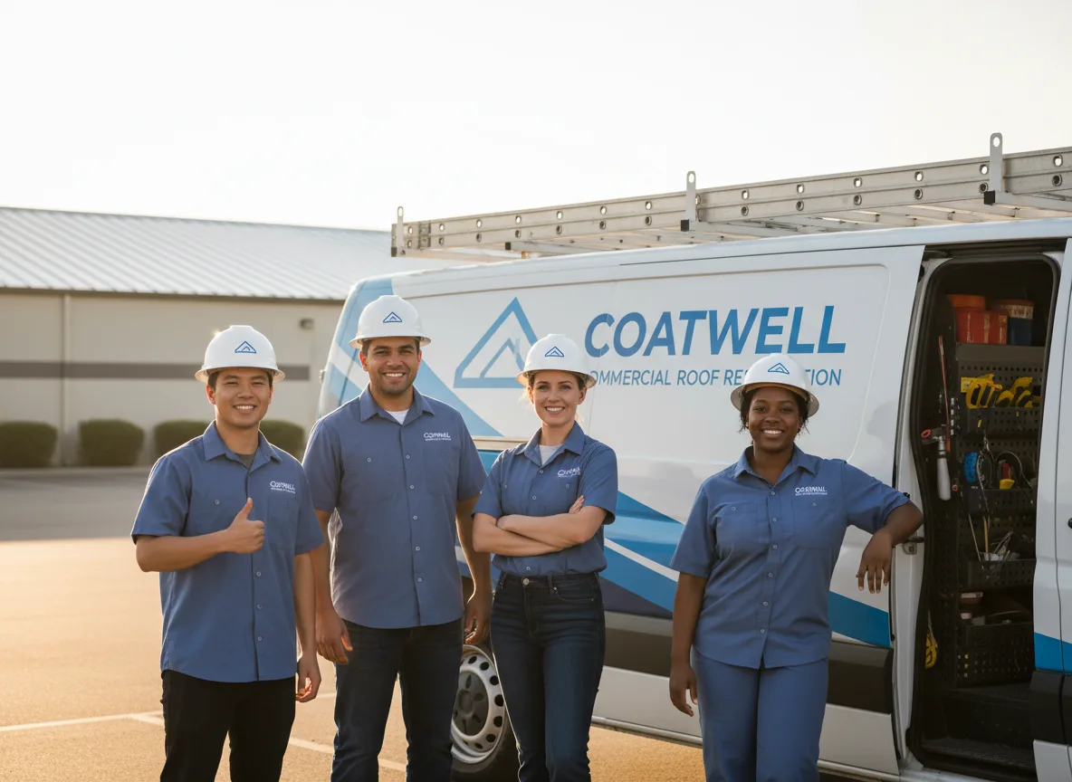 Commercial roof coating company in East Marion, NY